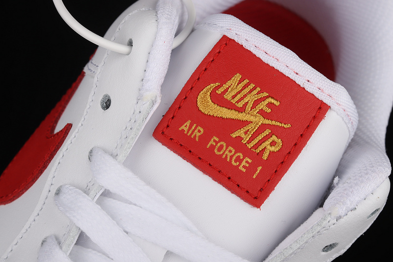 Air Force 1 Low 07 Essential White/Gym Red/Gold 23