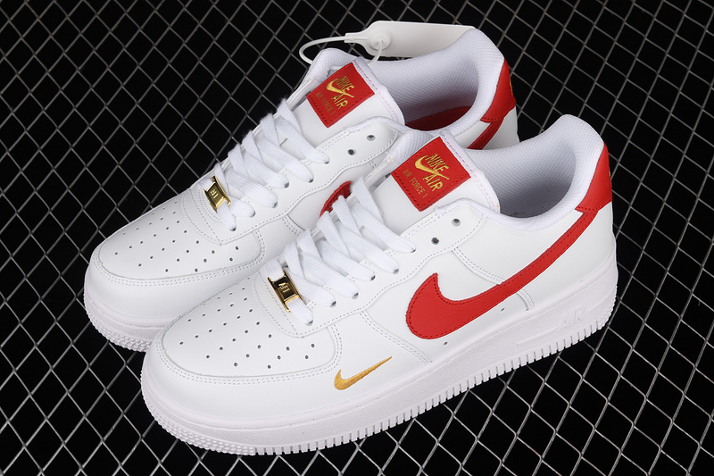 Air Force 1 Low 07 Essential White/Gym Red/Gold 29