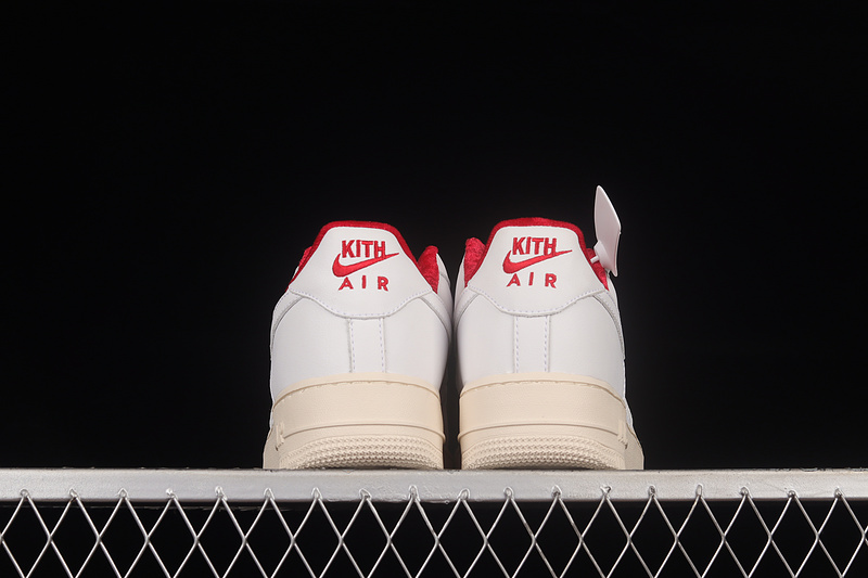 Nike Air Force 1 '07 Low X Kith White/White/Red 15