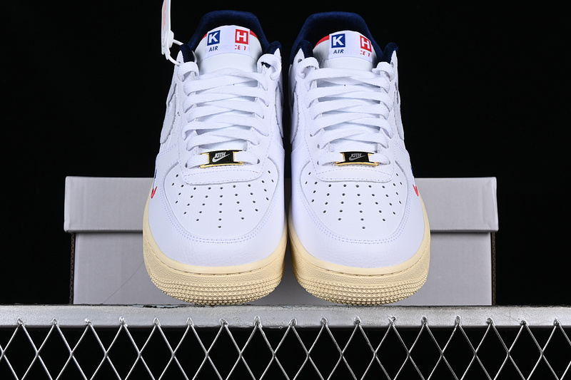 Kith Nike Air Force 1 '07 Low France White/Black/Yellow 9