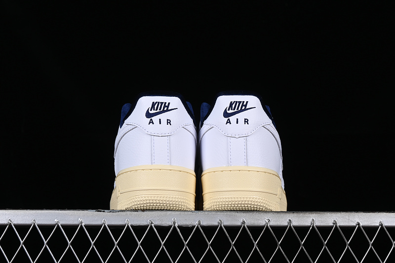 Kith Nike Air Force 1 '07 Low France White/Black/Yellow 13