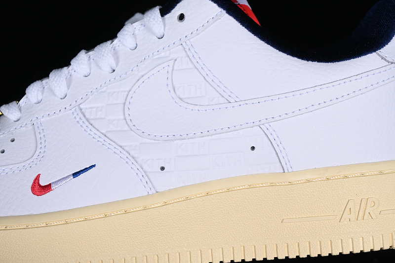 Kith Nike Air Force 1 '07 Low France White/Black/Yellow 29