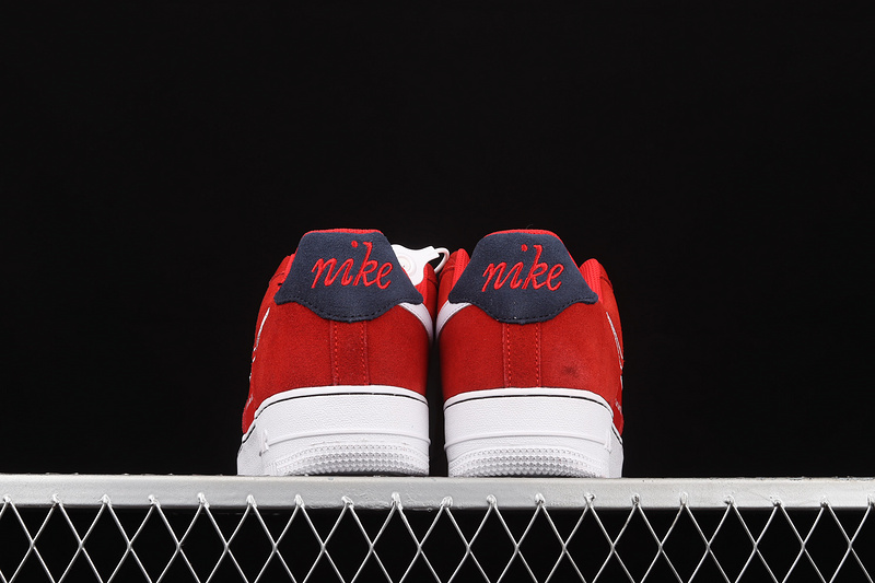 Air Force 1 Low 07 Lv8 First Use University Red/White/Deep Royal Blue 3