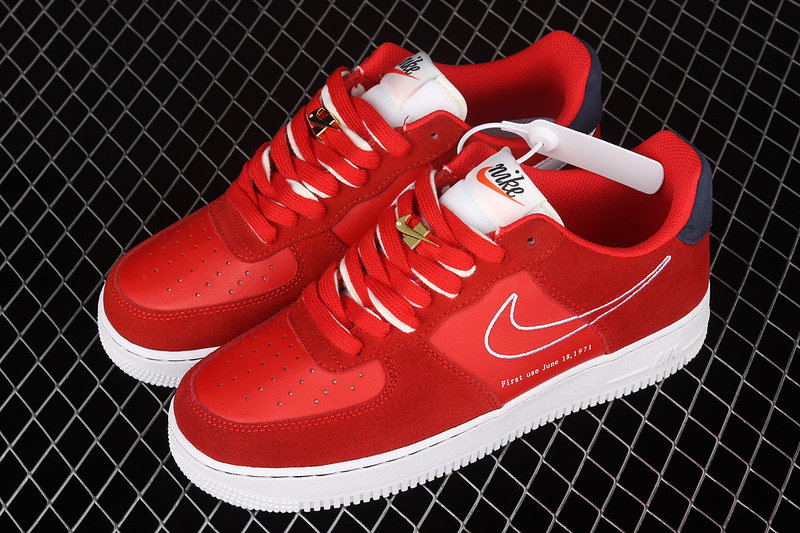 Air Force 1 Low 07 Lv8 First Use University Red/White/Deep Royal Blue 5