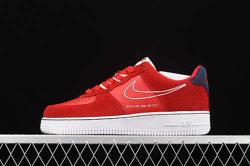 Air Force 1 Low 07 Lv8 First Use University Red/White/Deep Royal Blue 23