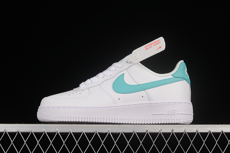 Air Force 1 Low 07 White/White/Washed Teal 15