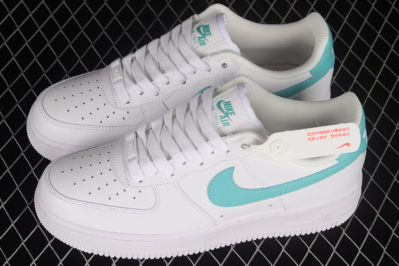 Air Force 1 Low 07 White/White/Washed Teal 23