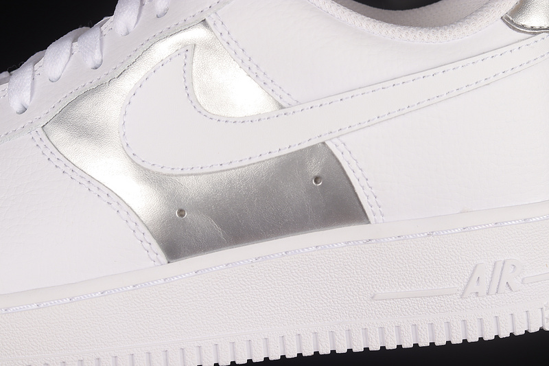 Air Force 1 Low White/Metallic Silver/White 5