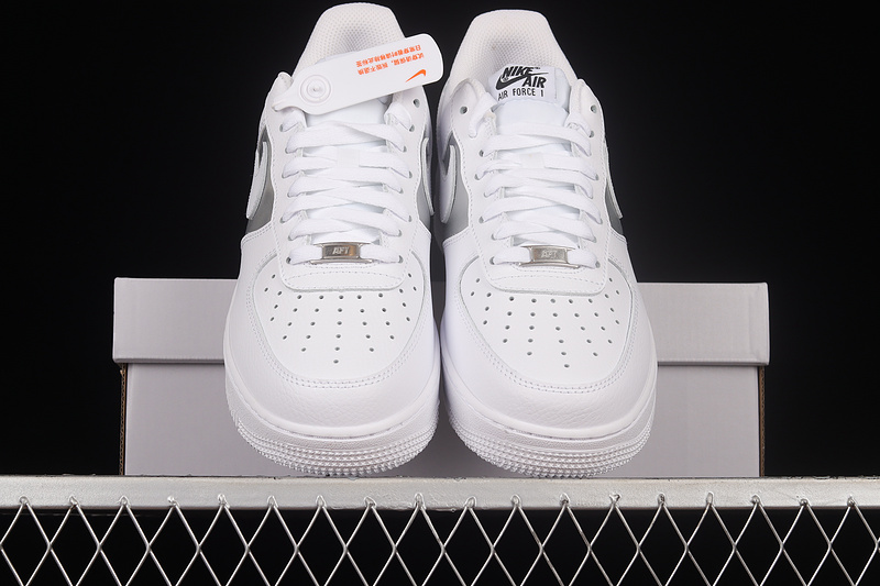 Air Force 1 Low White/Metallic Silver/White 15