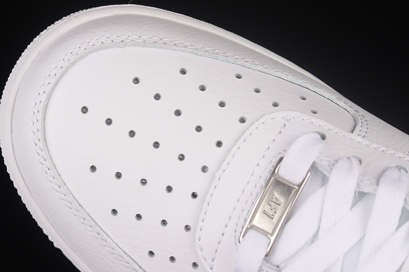 Air Force 1 Low White/Metallic Silver/White 21