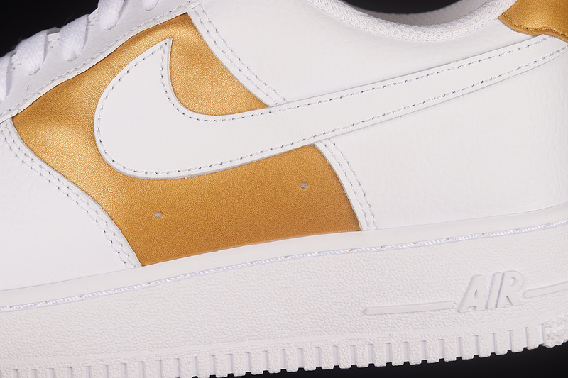 Air Force 1 Low White/Gold/White 5