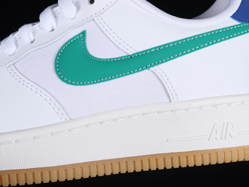 Air Force 1 Low 07 White/Game Royal/Sanddrift/Stadium Green 11