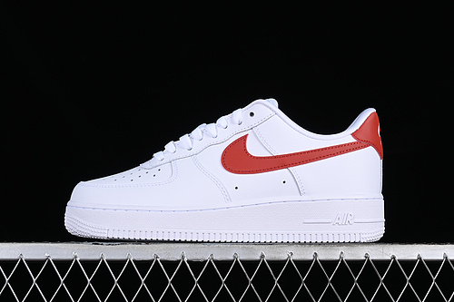 Nike Air Force 1 '07 White/Rugged Orange 5