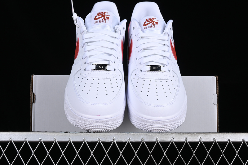 Nike Air Force 1 '07 White/Rugged Orange 19