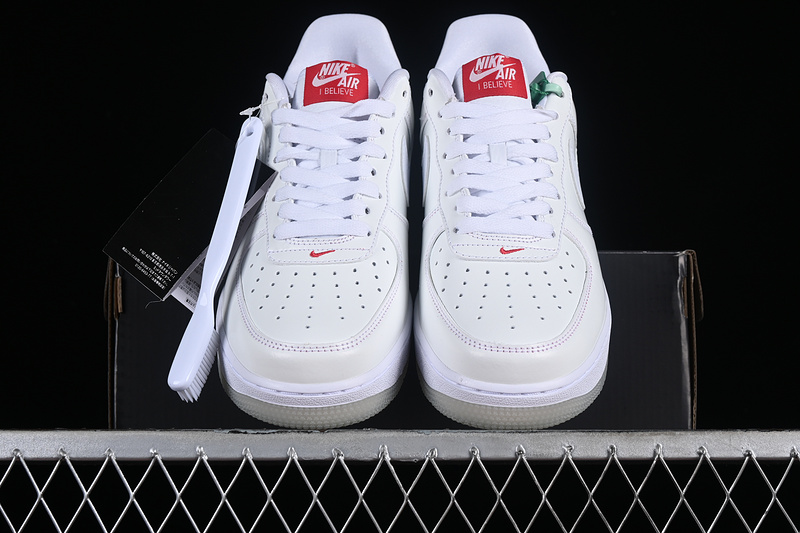 Nike Air Force 1 '07 Low I Believe Daruma White/Red 25