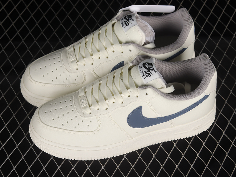 Nike Air Force 1 '07 Low Off White/Blue 5