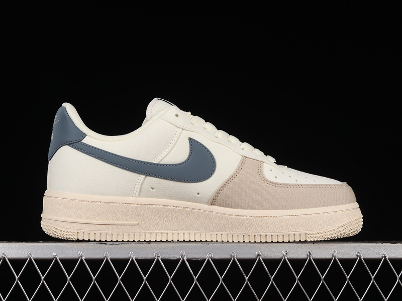 Nike Air Force 1 '07 Low Beige/Grey/Blue 19