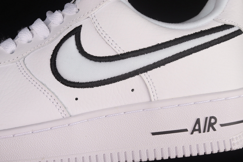 Nike Air Force 1 '07 Low White/White/Black 5