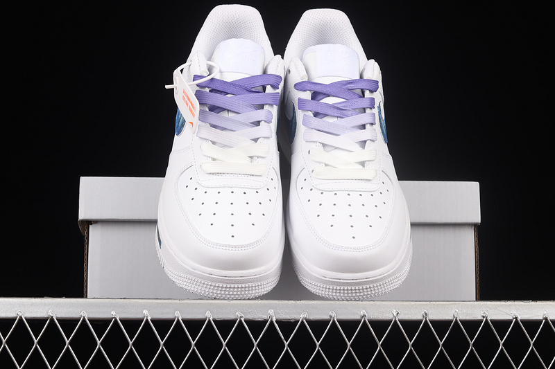 Air Force 1 Low 07 Lx White/White/Purple 3