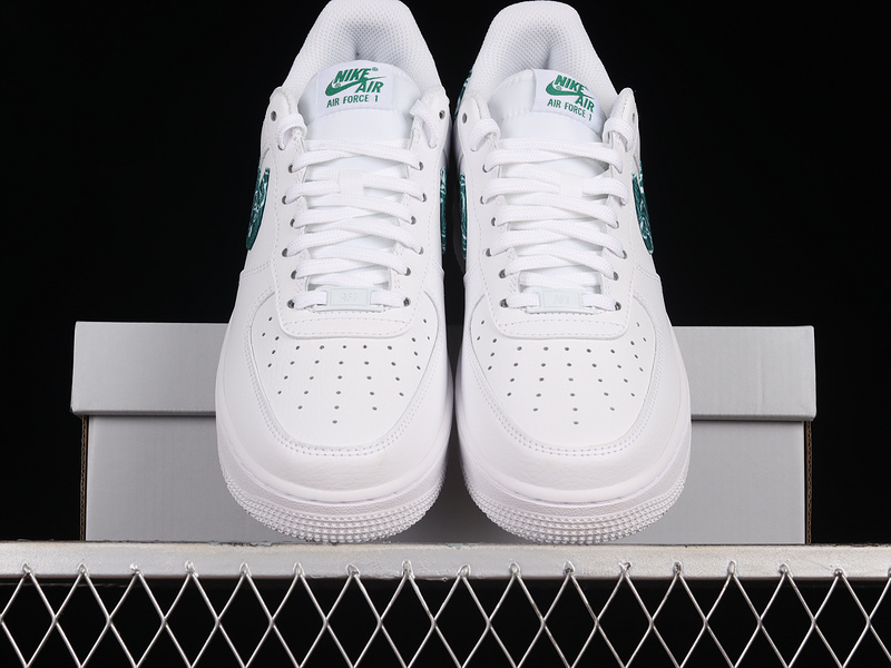 Air Force 1 Low 07 Essentials Green Paisley White/Green/White 7