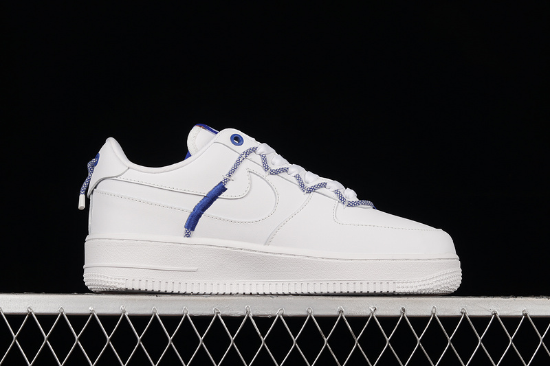 Air Force 1 Low 07 Lx White/Safety Orange/Blue 9