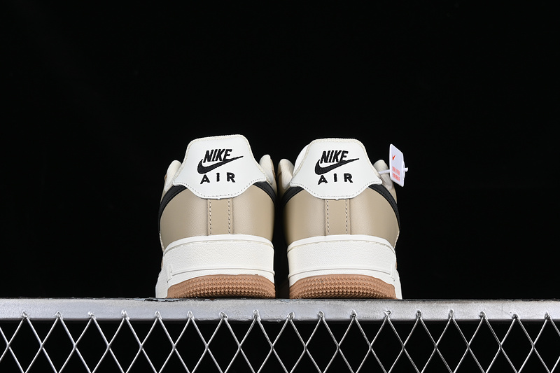 Nike Air Force 1 '07 Low White/Black/Khaki 23