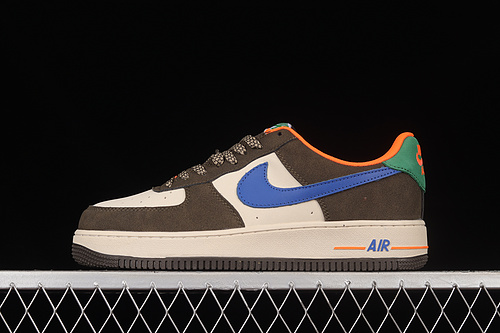 Air Force 1 Low 07 Brown/Blue/Beige-Orange 15