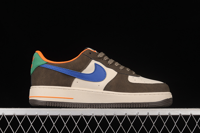 Air Force 1 Low 07 Brown/Blue/Beige-Orange 25