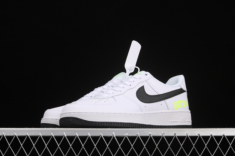 Air Force 1 Low Just Do It White/Volt/Black 13