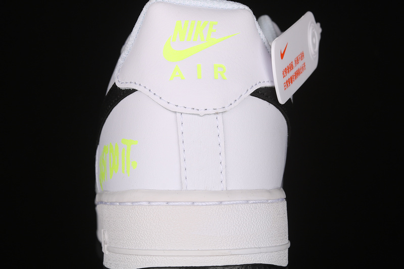 Air Force 1 Low Just Do It White/Volt/Black 27