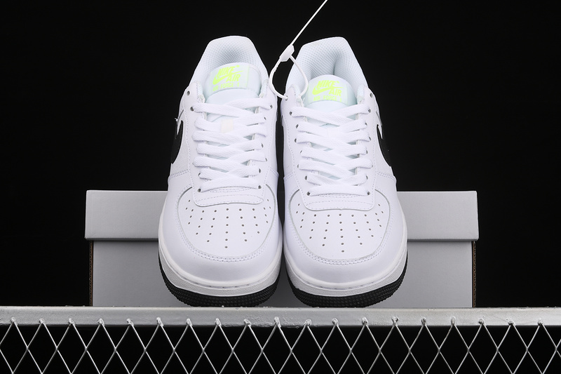 Air Force 1 Low Just Do It White/Volt/Black 29