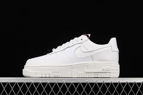 Air Force 1 Pixel White/Beige/Red 13