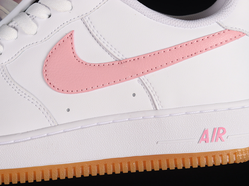 Air Force 1 Low Color Of The Month White/Pink/Gum Yellow/Metallic Gold 13