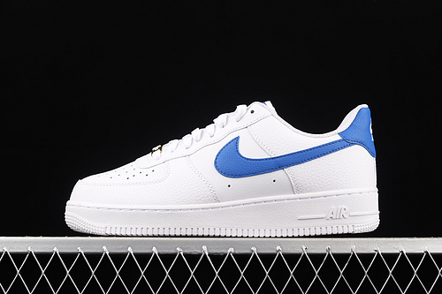 Air Force 1 Low White/White/Royal Blue 3