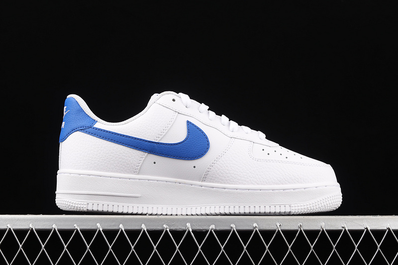 Air Force 1 Low White/White/Royal Blue 5