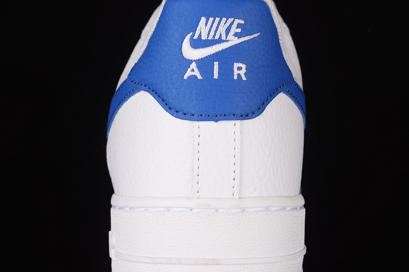 Air Force 1 Low White/White/Royal Blue 9