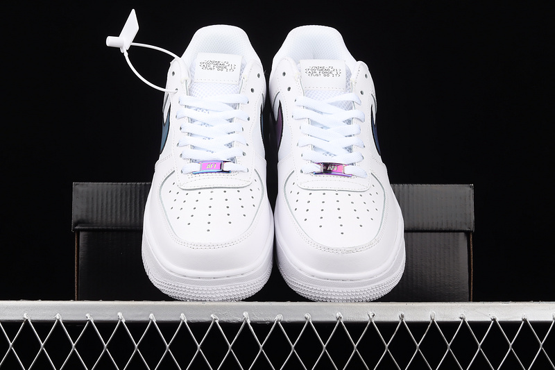 Air Force 1 Low White/Blue/Iridescent 13