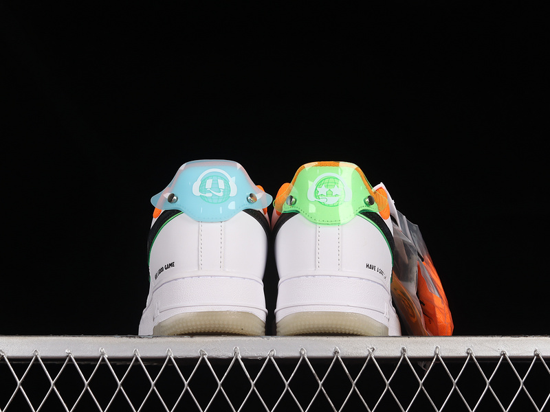 Air Force 1 Low 07 Le Have A Good Game White/Black/Team Orange/Teal 11