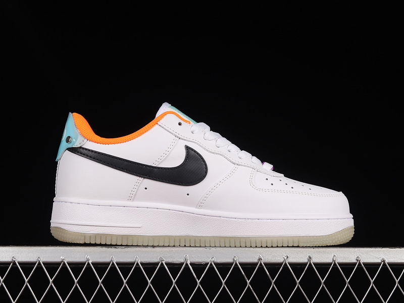 Air Force 1 Low 07 Le Have A Good Game White/Black/Team Orange/Teal 29