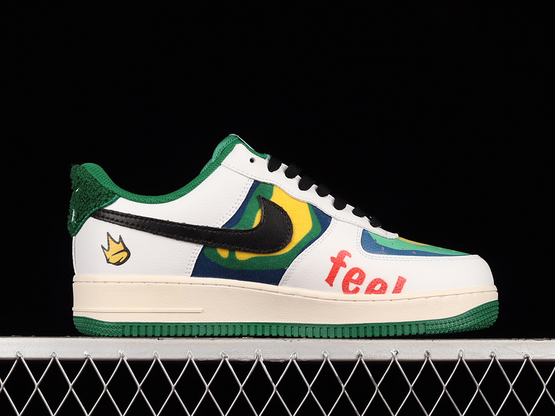 Air Force 1 Low 07 Lv8 White/Pine Green/Black 9