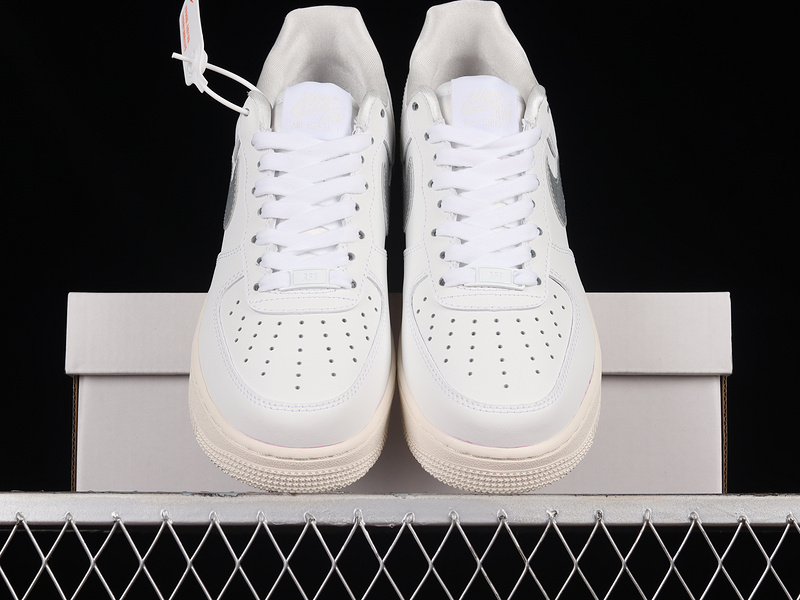 Air Force 1 Low 07 Essential Summit White/Metallic Silver/Sail/White 7