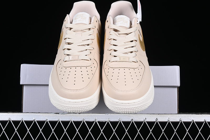 Nike Air Force 1 '07 Essential Sanddrift/Phantom/Metallic Gold 3