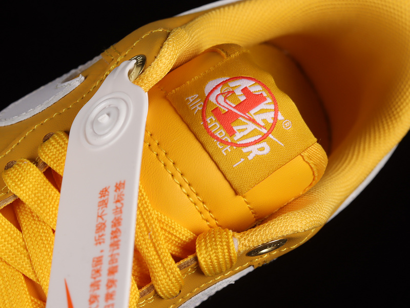 Air Force 1 Low 07 Se 40Th Anniversary Yellow Ochre/Sail/White/Team Orange 11