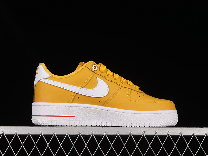 Air Force 1 Low 07 Se 40Th Anniversary Yellow Ochre/Sail/White/Team Orange 13