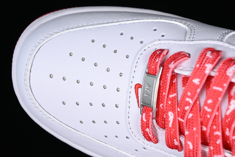 Nike Air Force 1 '07 White/Picante Red/White 3