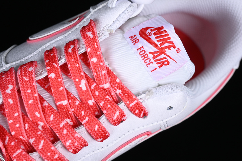 Nike Air Force 1 '07 White/Picante Red/White 9