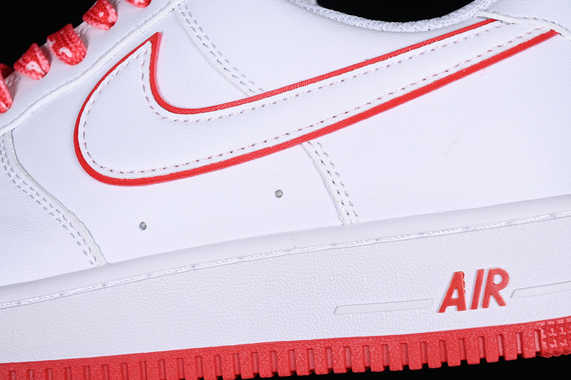 Nike Air Force 1 '07 White/Picante Red/White 11