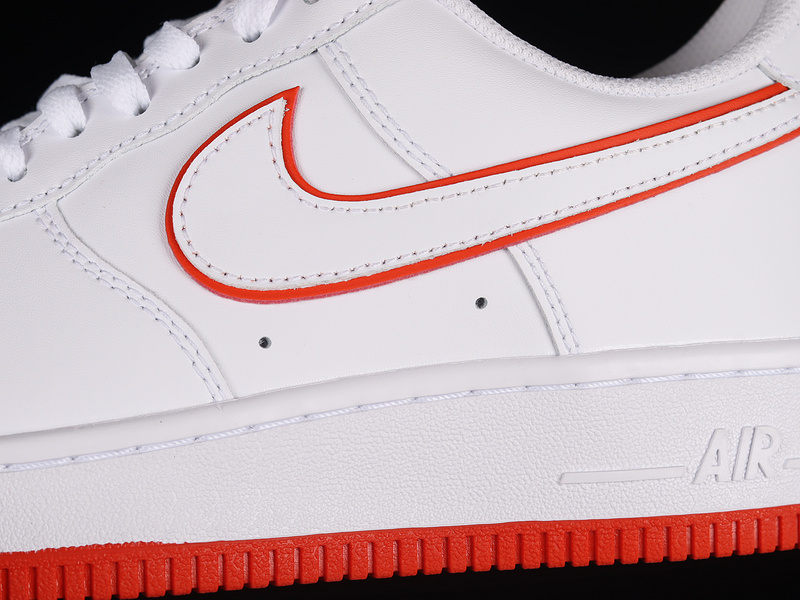 Air Force 1 Low 07 White/White-Picante Red 13