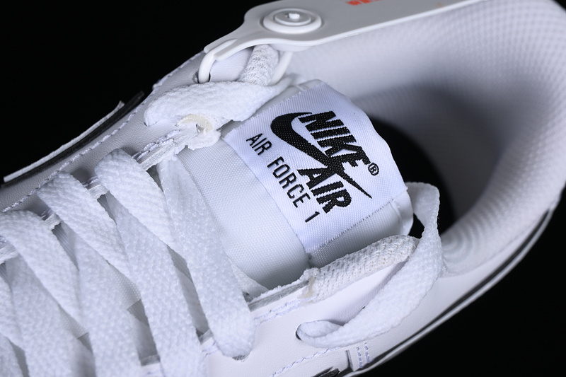 Nike Air Force 1 '07 White/White/Black 19