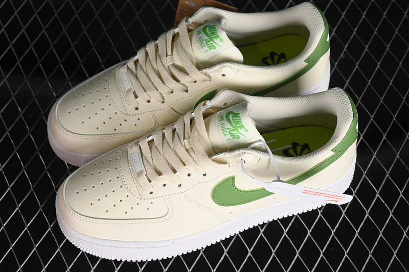 Nike Air Force 1 '07 Low Coconut Milk/Chlorophyll/Sail/Volt/Black 13